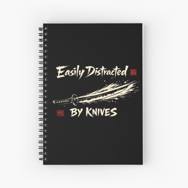 Item preview, Easily Distracted By Knives When Overthinking Life Choices designed and sold by HumansStuck12.