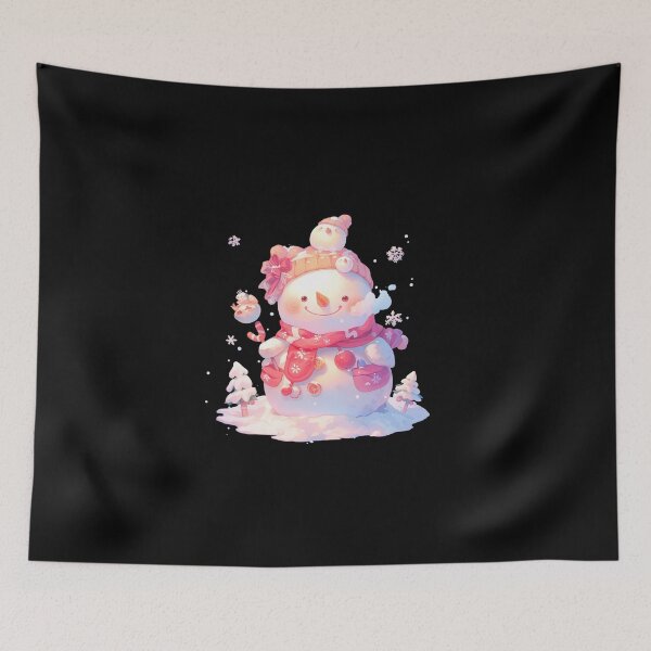 Item preview, Cute christmas snowman designed and sold by PatternFly.