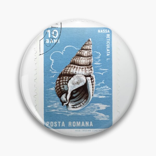 Item preview, Posta Romana Sea Shell Postage Stamp designed and sold by red-amber65.