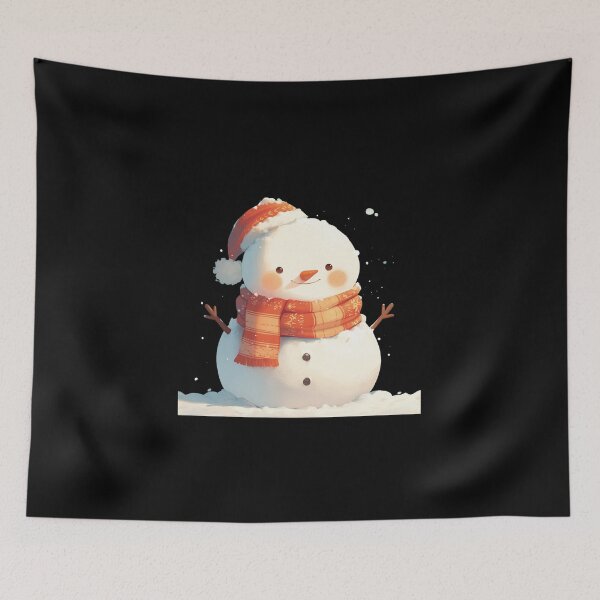 Item preview, Cute christmas snowman designed and sold by PatternFly.