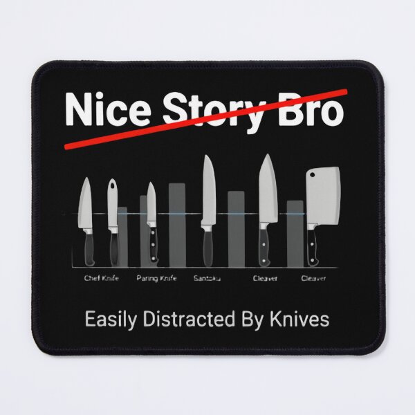 Item preview, Easily Distracted By Knives During My Daily Mind Experiments designed and sold by HumansStuck12.