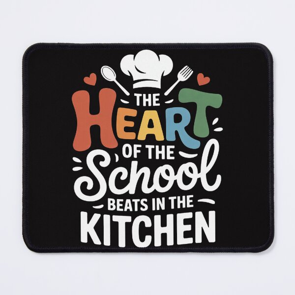 Item preview, The Heart Of The School Beats In The Kitchen Lunch Lady designed and sold by demarioTTS.