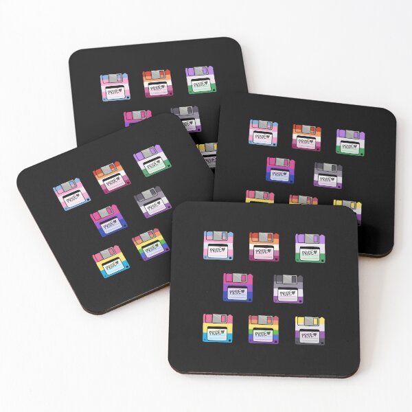 Item preview, Pride Floppy Disk Set designed and sold by rtksefypcx7.