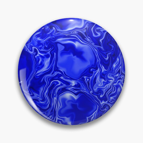 Item preview, Electric Blue Liquid Marble Abstract Pattern designed and sold by lifestylecreep.