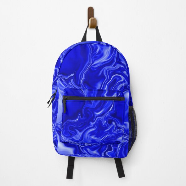 Item preview, Electric Blue Liquid Marble Abstract Pattern designed and sold by lifestylecreep.