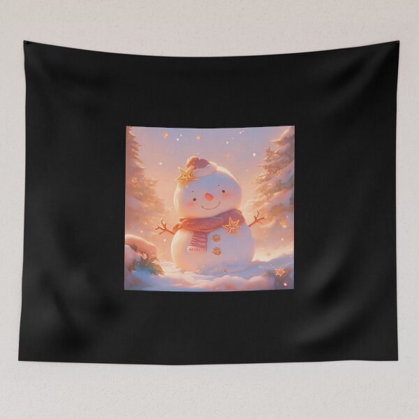 Item preview, Cute christmas snowman designed and sold by PatternFly.