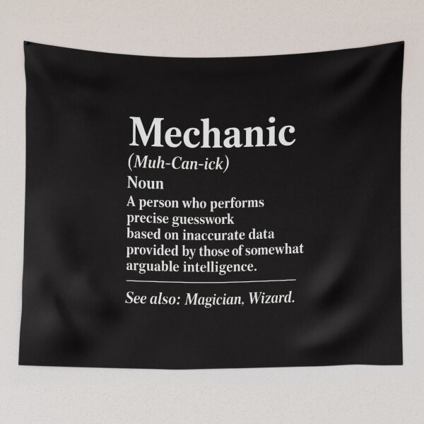 Item preview, MECHANIC Definition Dad Car Guy Garage Father's Day Gift designed and sold by demarioTTS.