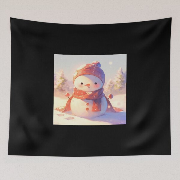 Item preview, Cute christmas snowman designed and sold by PatternFly.
