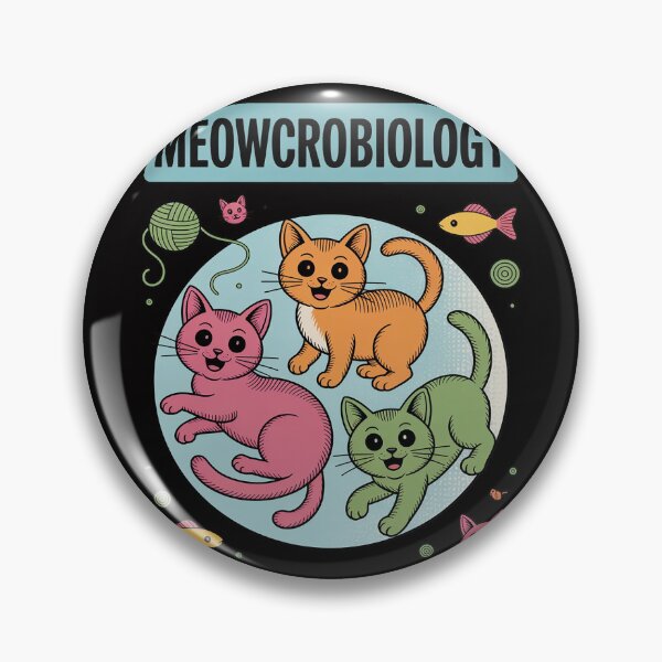 Item preview, Meowcrobiology Cat Science designed and sold by demarioTTS.