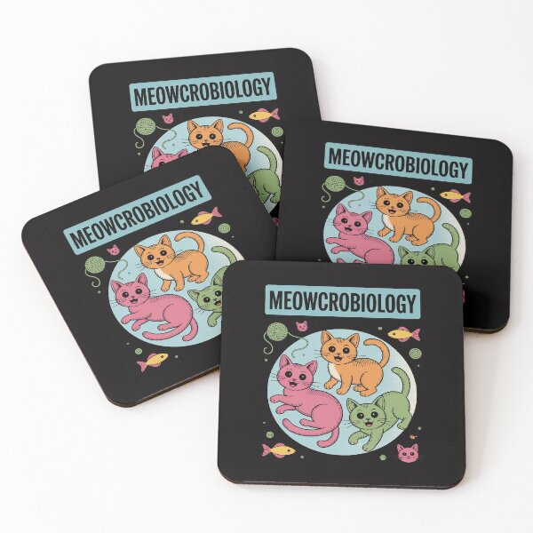 Item preview, Meowcrobiology Cat Science designed and sold by demarioTTS.