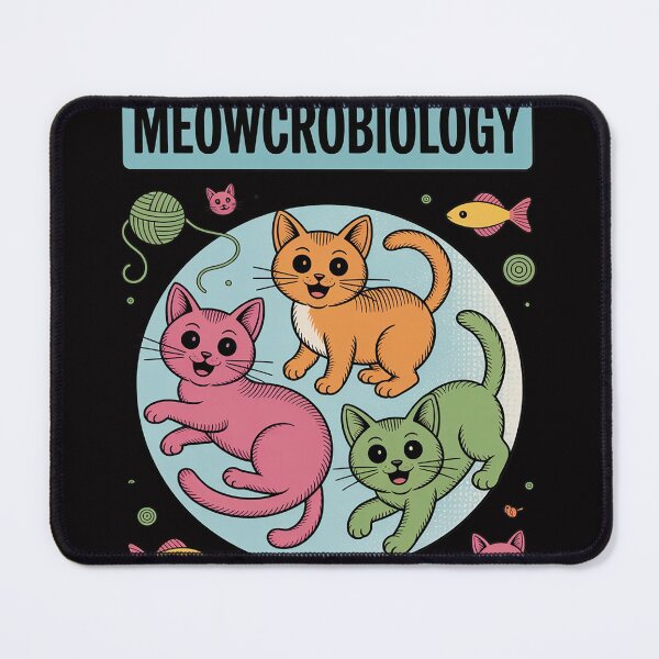 Item preview, Meowcrobiology Cat Science designed and sold by demarioTTS.