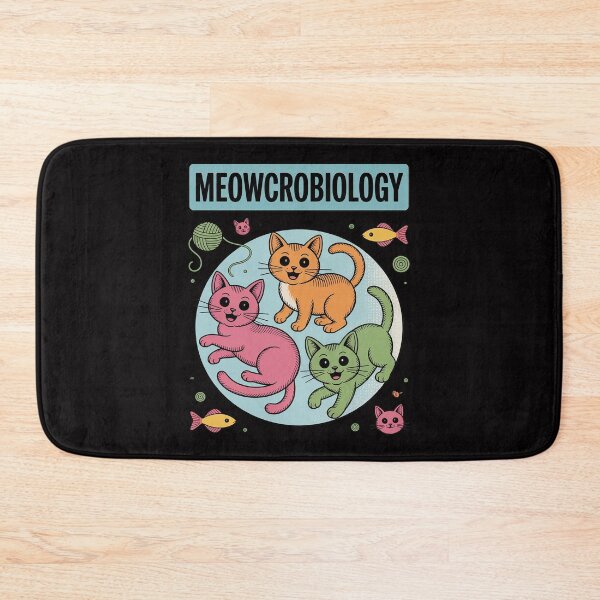 Item preview, Meowcrobiology Cat Science designed and sold by demarioTTS.