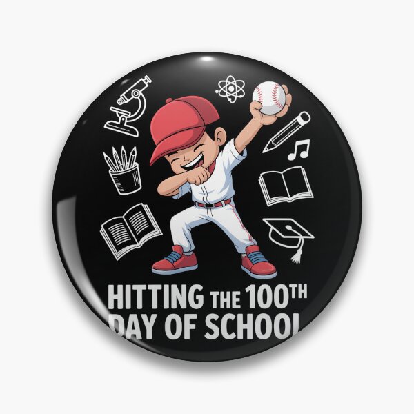 Item preview, 100th Day Of School Baseball 100 Days Of School designed and sold by sterabamineh.