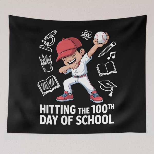 Item preview, 100th Day Of School Baseball 100 Days Of School designed and sold by sterabamineh.