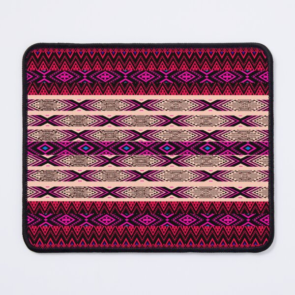 Item preview, Thai ethnic style pattern- Flow on red designed and sold by Sukjai@Design.