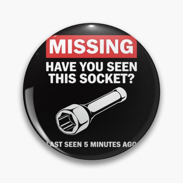 Item preview, Missing Have You Seen This Socket Race Car Enthusiast designed and sold by demarioTTS.