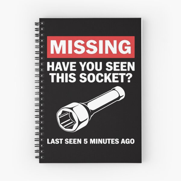 Item preview, Missing Have You Seen This Socket Race Car Enthusiast designed and sold by demarioTTS.