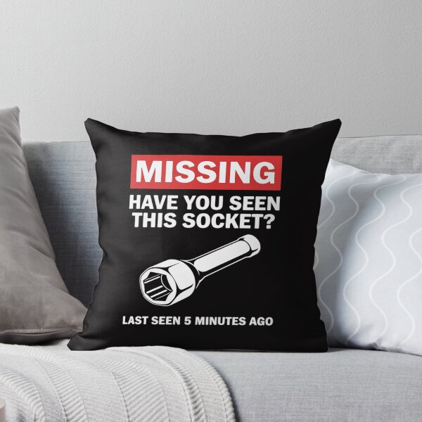 Item preview, Missing Have You Seen This Socket Race Car Enthusiast designed and sold by demarioTTS.