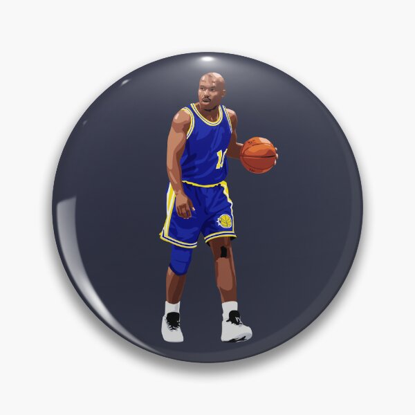 Item preview, Tim Hardaway Vector Dribble Blue Qiangy designed and sold by qiangdade.