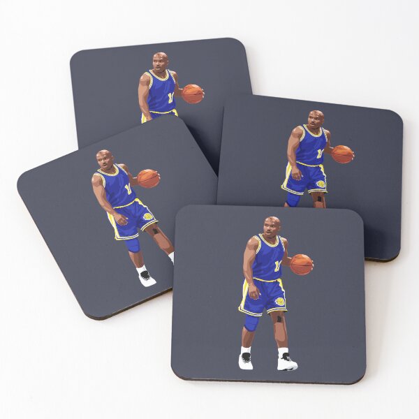 Item preview, Tim Hardaway Vector Dribble Blue Qiangy designed and sold by qiangdade.
