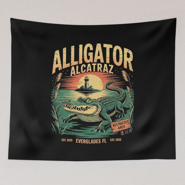 Item preview, Funny Meme Florida Everglades Men Women Alligator Alcatraz 23  designed and sold by KotexTemu.