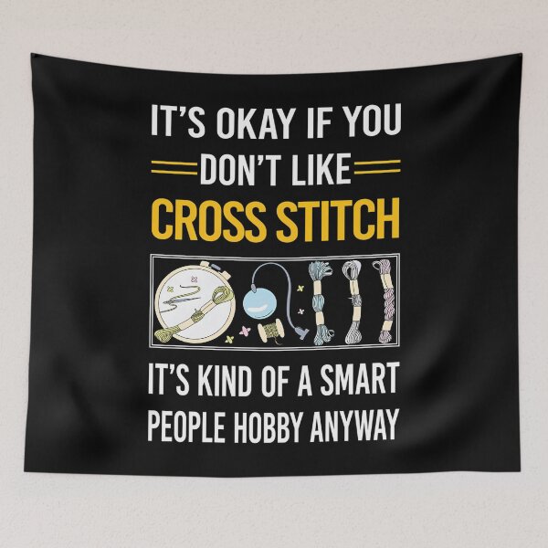 Item preview, Funny Smart People Cross Stitch Stitching designed and sold by CharlotteTerri.