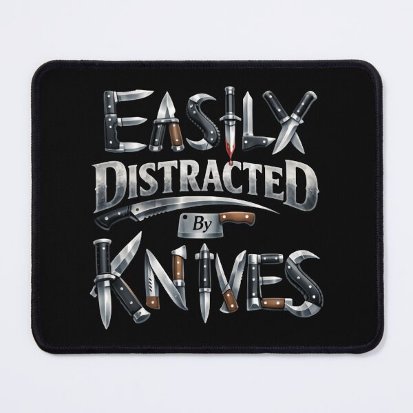 Item preview, Easily Distracted By Knives During Deep Brain Analysis designed and sold by HumansStuck12.