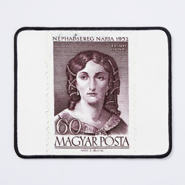 Item preview, Hungarian Ilona Zrínyi Magyar Hungary Vintage Postage Stamp designed and sold by red-amber65.