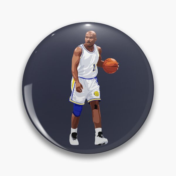 Item preview, Tim Hardaway Vector Dribble White Qiangy designed and sold by qiangdade.