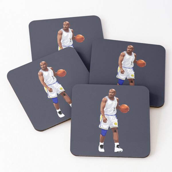 Item preview, Tim Hardaway Vector Dribble White Qiangy designed and sold by qiangdade.