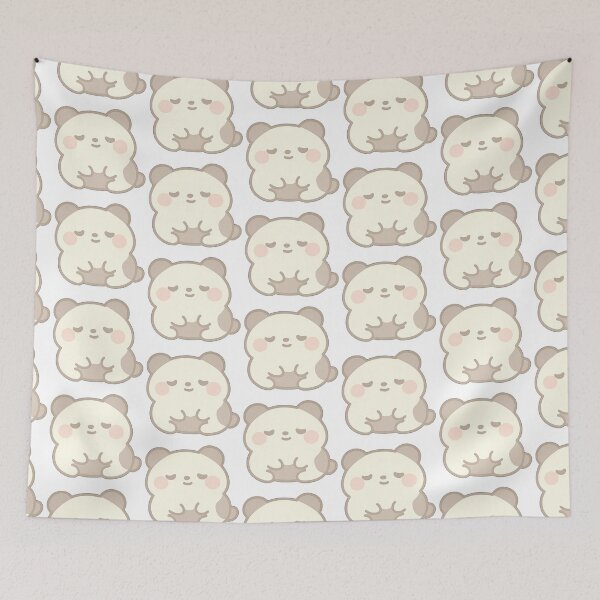 Item preview, Teddy Panda Sticker designed and sold by BluesSketchbook.