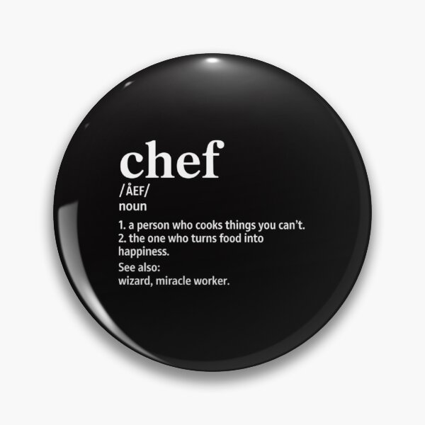 Item preview, Chef Definition Line Saying Cook Cooking Gifts Chefs designed and sold by demarioTTS.