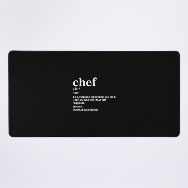 Item preview, Chef Definition Line Saying Cook Cooking Gifts Chefs designed and sold by demarioTTS.