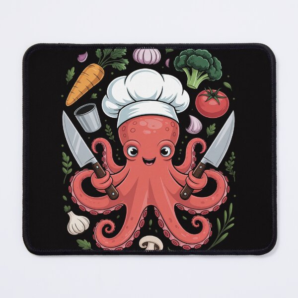 Item preview, Chef Octopus Octopus Cooking Sous Chef Cook designed and sold by demarioTTS.