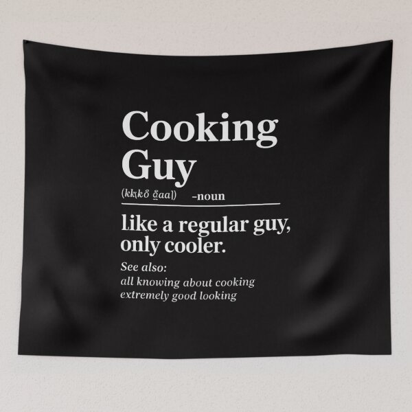 Item preview, Cooking Guy Definition Boy Cooking Gift Cook designed and sold by demarioTTS.