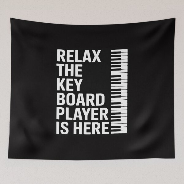 Item preview, Keyboard Gift Relax The Keyboard Player Is Here designed and sold by demarioTTS.