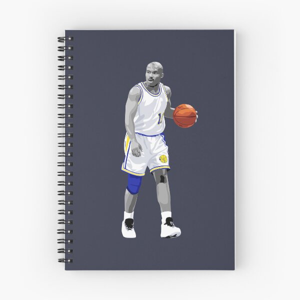 Item preview, Tim Hardaway Vector Dribble White Silver Qiangy designed and sold by qiangdade.