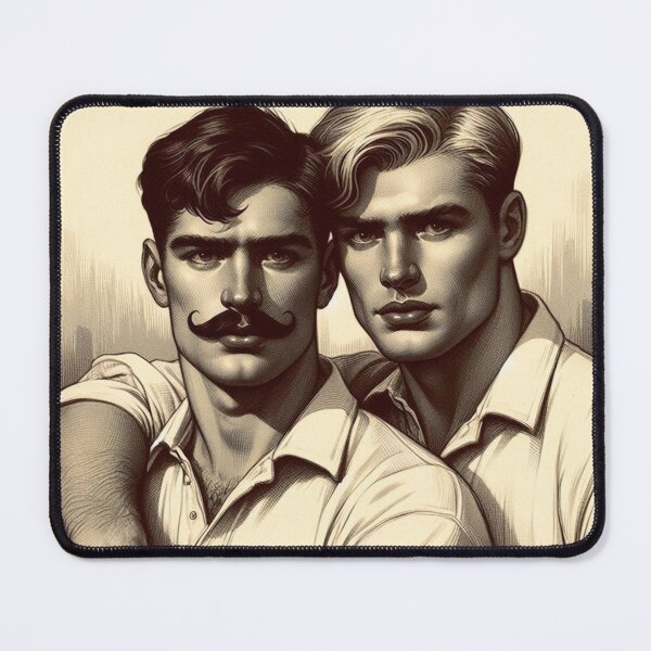 Artikelvorschau, Vintage-Sportbekleidung für Schwule aus den 1920er Jahren – Grafikdesign für Gay Pride entworfen und verkauft von ItsAKinkThing.