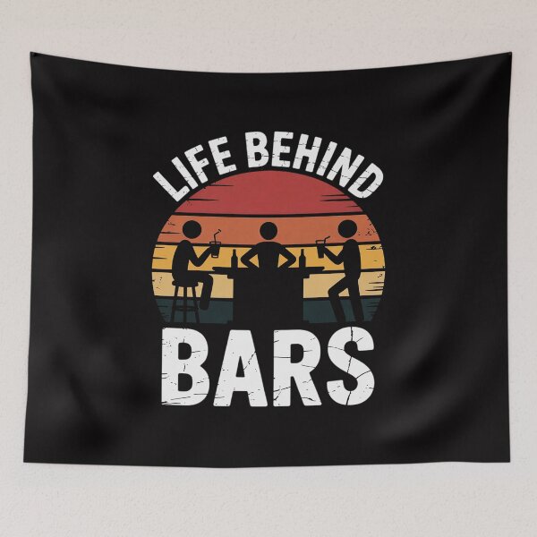 Item preview, Life Behind Bars Bartender designed and sold by demarioTTS.