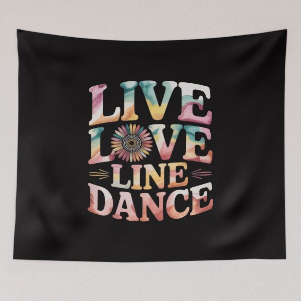 Item preview, Linedance Love Life Dancing Cowgirl Dancer Gift designed and sold by demarioTTS.