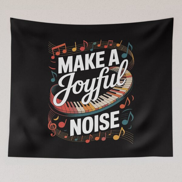 Artikelvorschau, Make A Joyful Noise Pianist und Keyboarder entworfen und verkauft von demarioTTS.