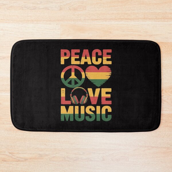 Item preview, Love Peace Music Rasta Reggae Rastafari Roots Reggae Pride designed and sold by demarioTTS.