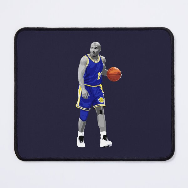 Item preview, Tim Hardaway Vector Dribble Blue Silver Qiangy designed and sold by qiangdade.