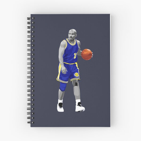Item preview, Tim Hardaway Vector Dribble Blue Silver Qiangy designed and sold by qiangdade.