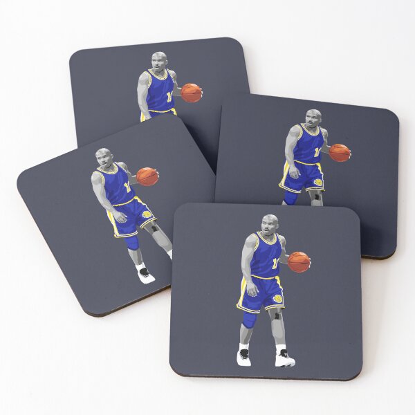 Item preview, Tim Hardaway Vector Dribble Blue Silver Qiangy designed and sold by qiangdade.