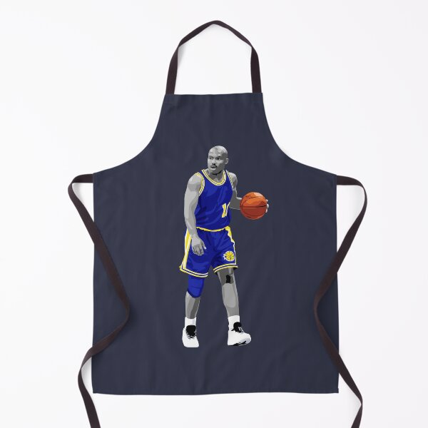 Item preview, Tim Hardaway Vector Dribble Blue Silver Qiangy designed and sold by qiangdade.
