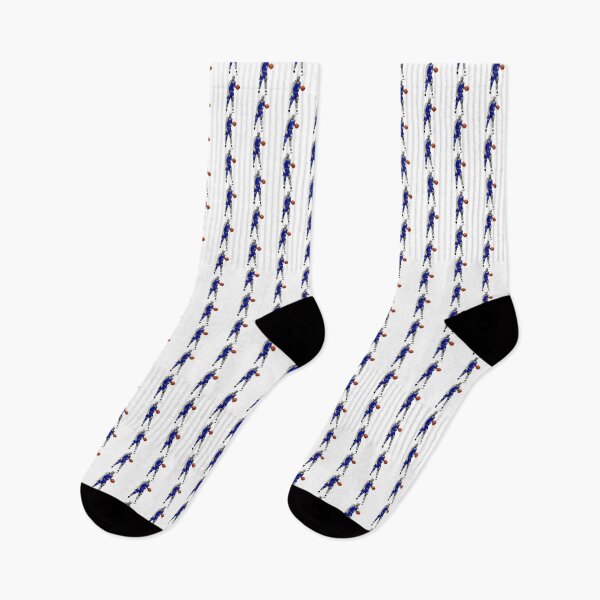 Item preview, Tim Hardaway Vector Dribble Blue Silver Qiangy designed and sold by qiangdade.