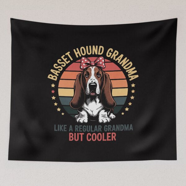 Item preview, Mamaw Gifts & Co Basset Hound Grandma Like A Regular Grandma But Cooler designed and sold by demarioTTS.