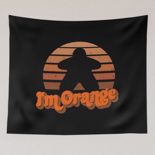 Item preview, I’m Orange Meeple Retro Sunset For Board Game Night designed and sold by rtksefypcx7.