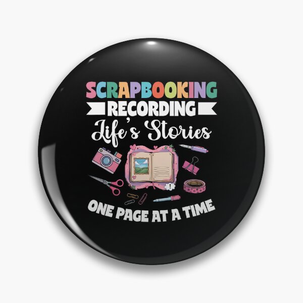Item preview, Scrapbooking Recording Life Stories - Love Scrapbooker Work designed and sold by EarlineImogene.
